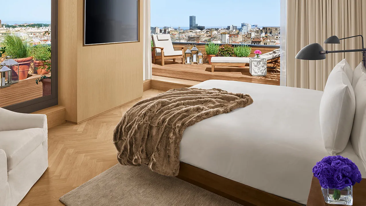 Barcelona Faux Fur Throw