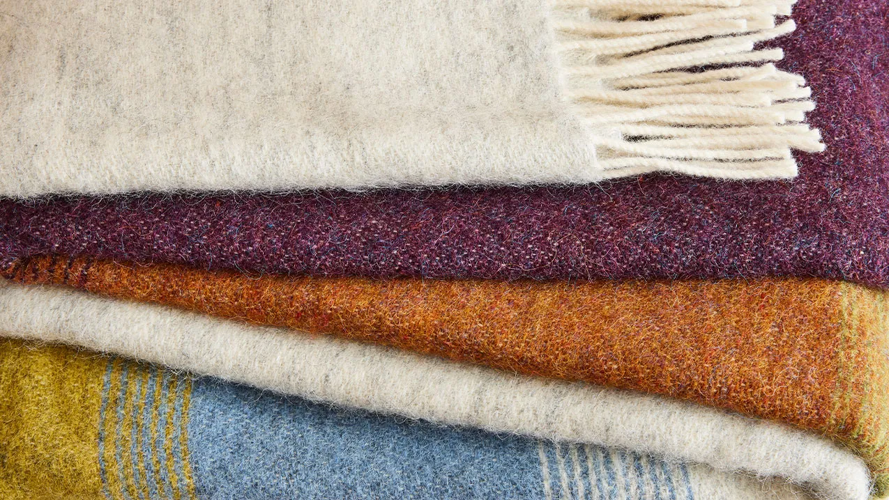 Wool Throw for Reykjavik 2